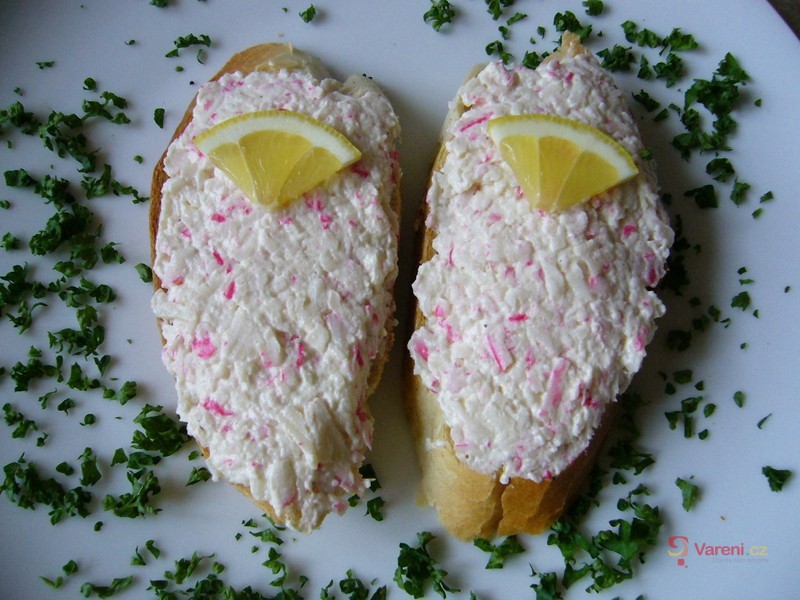 Jemná krabí pomazánka - fotografie 2