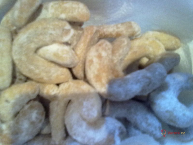 Vanilkové rohlíčky - fotografie 2