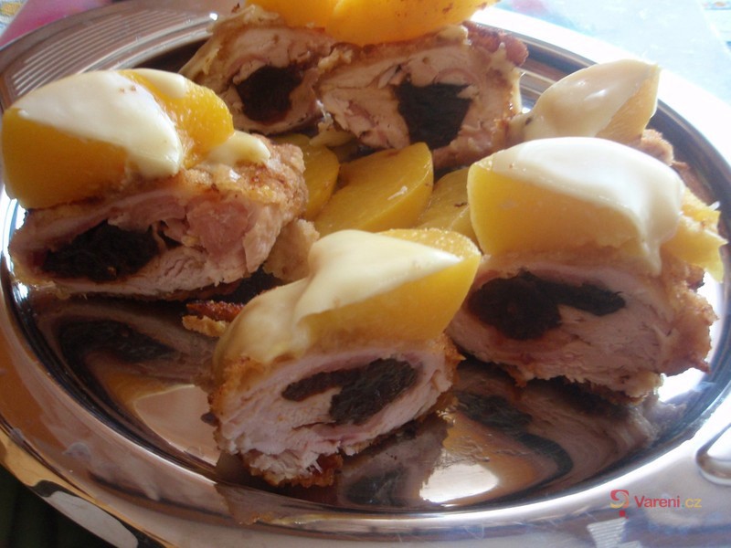 Plněná kuřecí prsa ala Martina - fotografie 3