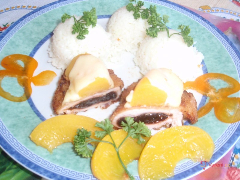 Plněná kuřecí prsa ala Martina - fotografie 4