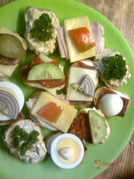 Silvestrovské jednohubky - fotografie 2