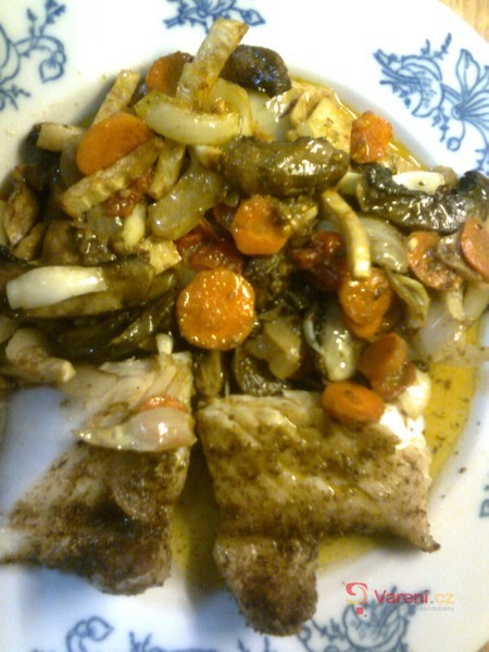 Kapr na zelenině - fotografie 2