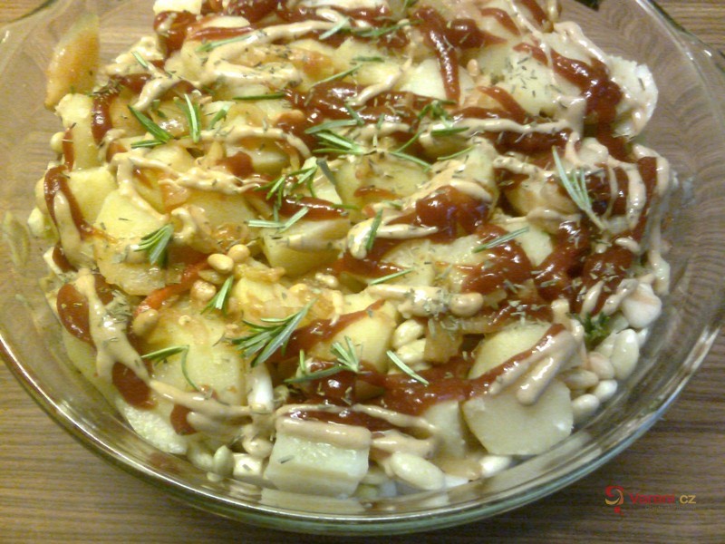 Zapečené brambory s vepřovým masem - fotografie 2