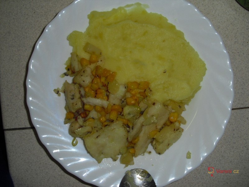 Rybí filé s kukuřicí  - fotografie 2