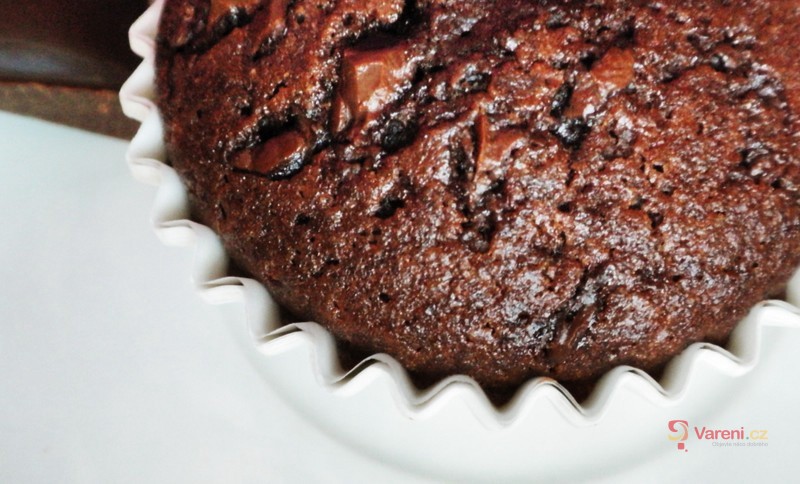 Čokoládové mini muffinky - fotografie 5