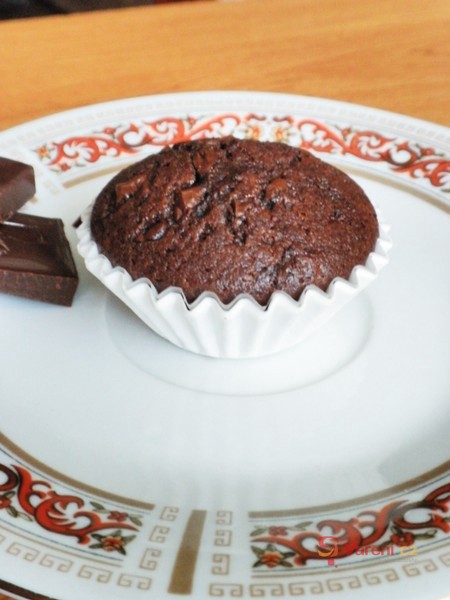 Čokoládové mini muffinky - fotografie 4