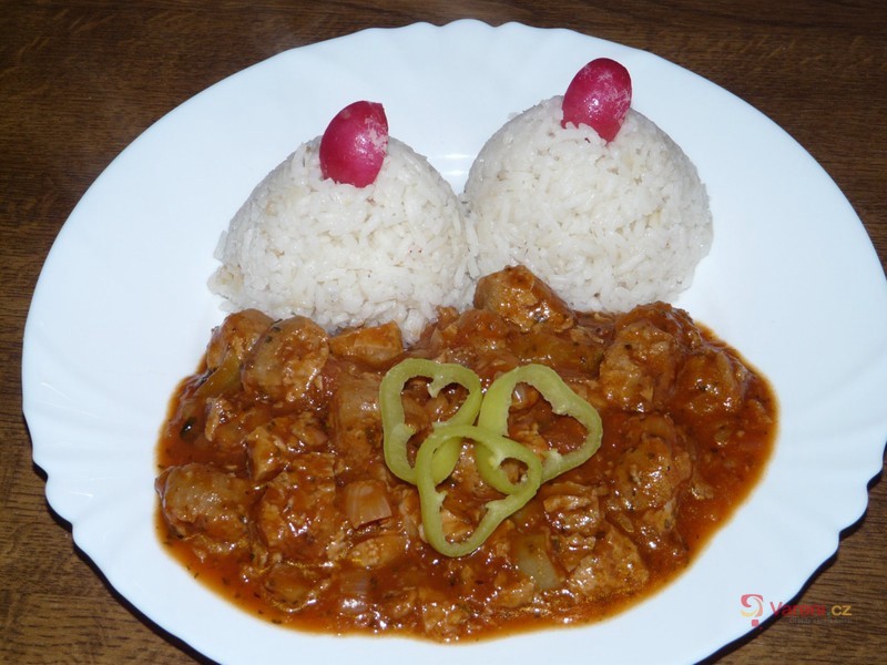 Sója v rajčatové omáčce - fotografie 2