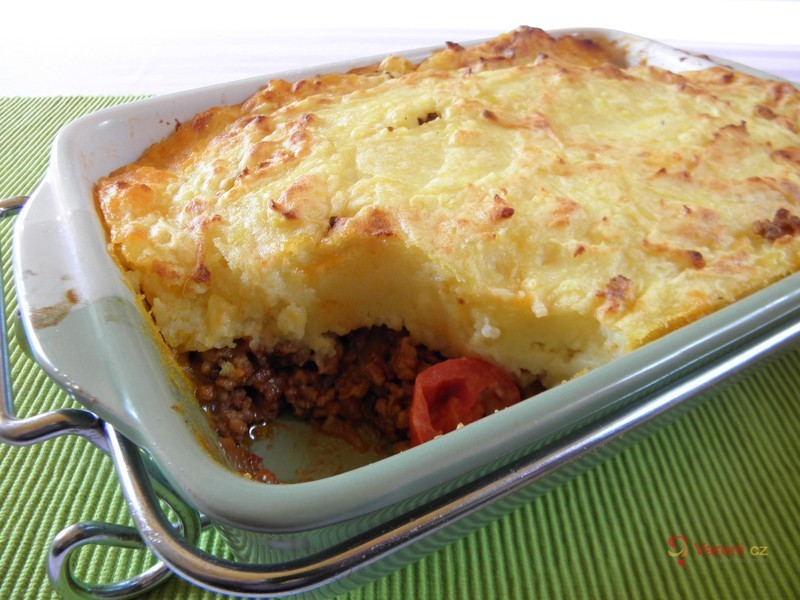 Zapečené mleté maso s bramborovou krustou - fotografie 4