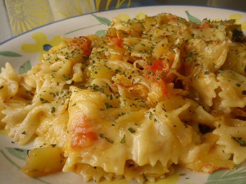 Zapečené dietní těstoviny alá Itálie - fotografie 2