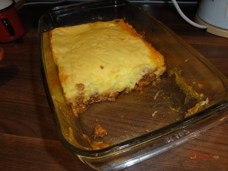 Zapečené mleté maso s bramborovou krustou - fotografie 2