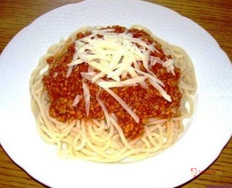 Omáčka z mletého masa na špagety