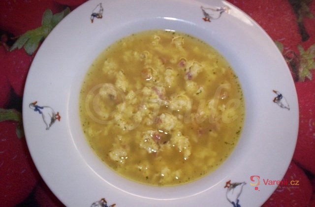 Rychlá vajíčková polévka - fotografie 2