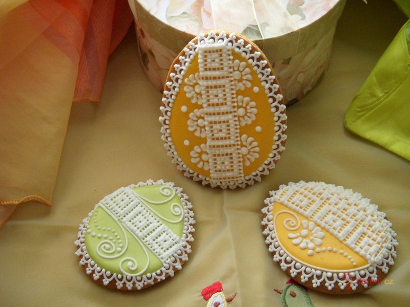 Zdobené medové perníčky  - fotografie 5