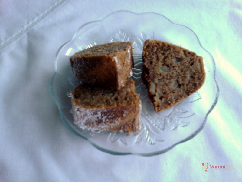 Bábovka s hruškou a kakaem - fotografie 2