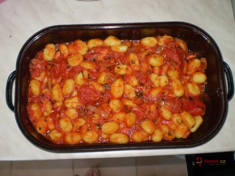 Zapečené gnocchi - fotografie 4
