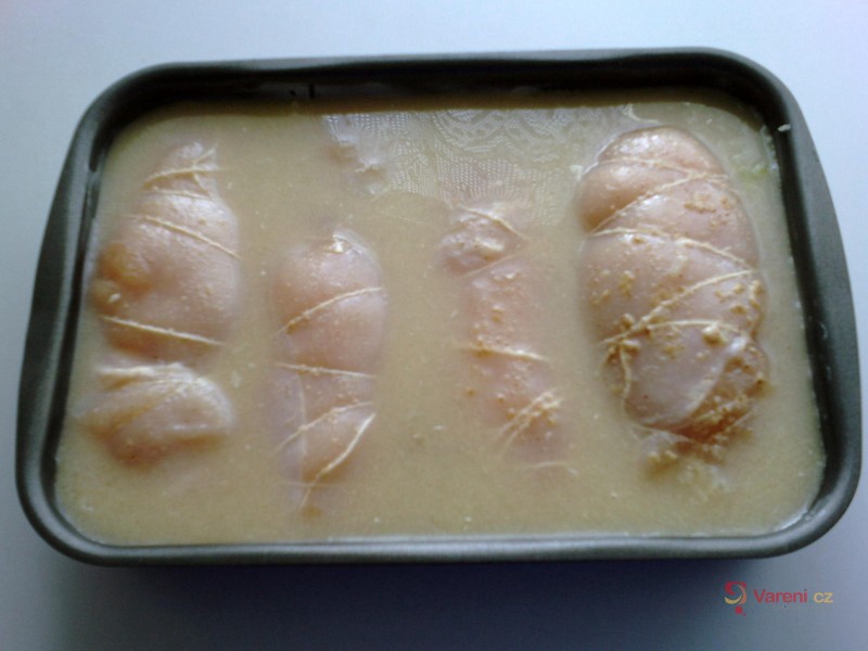 Zapečená kuřecí rolka - fotografie 3