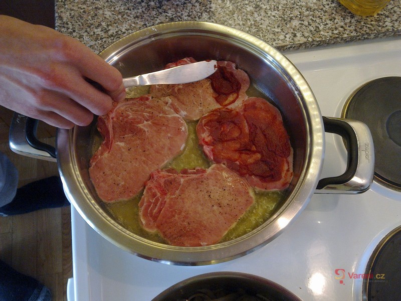 Vepřové kotlety po srbsku - fotografie 3