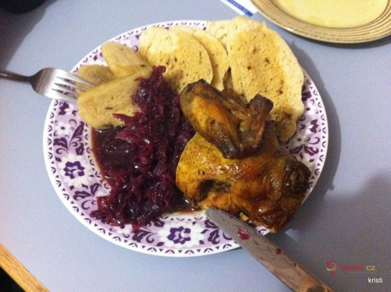 Kuře se zelím - fotografie 2