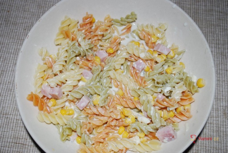 Těstoviny v omáčce z nivy - fotografie 3