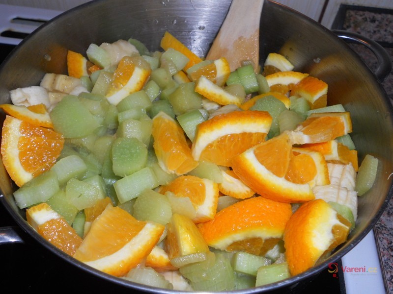 Rebarborový džem - fotografie 5