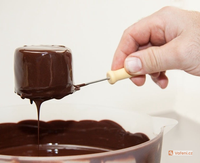 Čokoládová dortová poleva