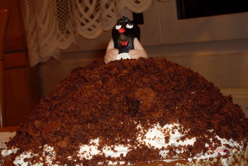 Smetanový krtkův dort - fotografie 4