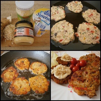 Chlebovo-zeleninové bramboráčky - fotografie 4