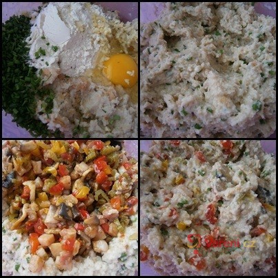 Chlebovo-zeleninové bramboráčky - fotografie 3