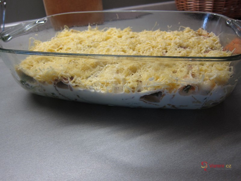 Zapečené špenátové palačinky - fotografie 4