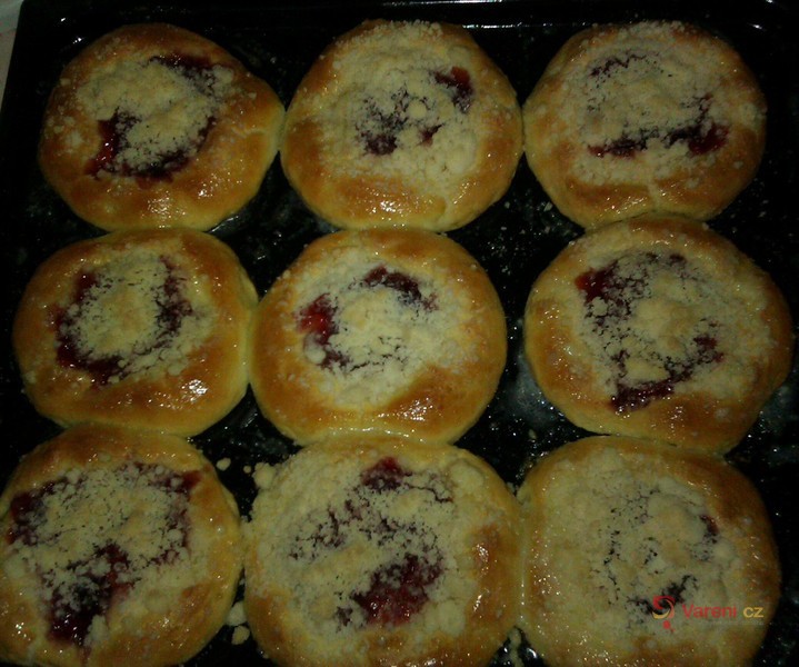 České tvarohové koláče - fotografie 3