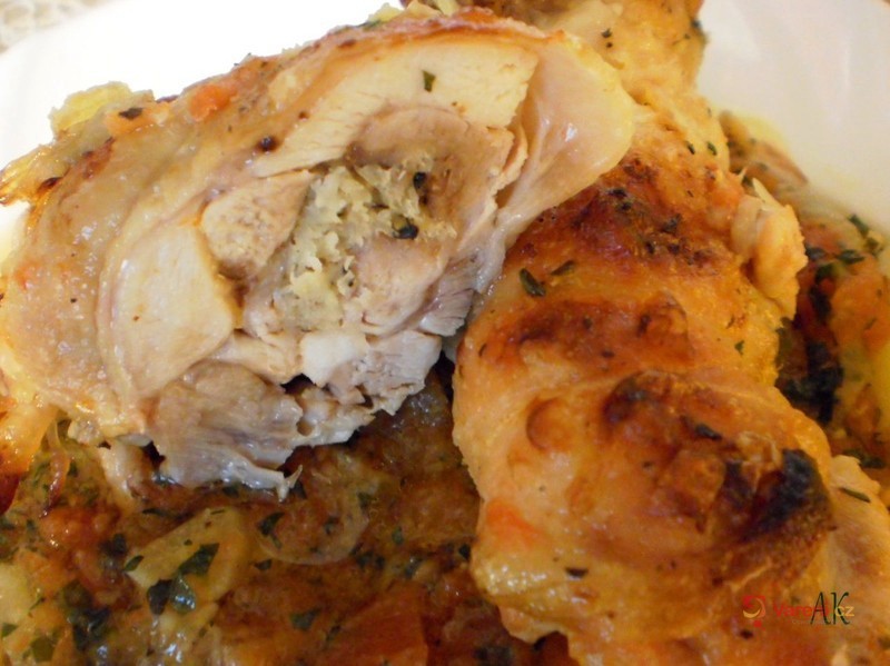 Kuřecí křenový závitek - fotografie 4