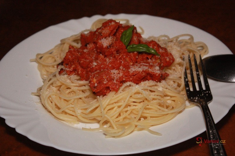 Omáčka na špagety - fotografie 2