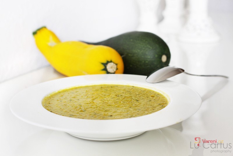 Cuketová polévka s brambory - fotografie 3