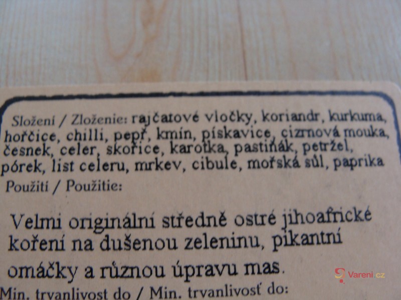 Kuřecí stehna Chakalaka - fotografie 2