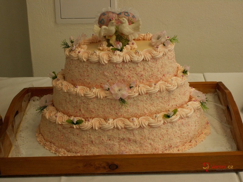 Slavnostní dort - fotografie 4