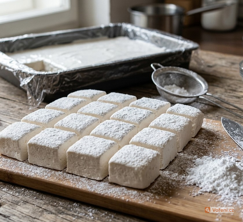 Vanilkové marshmallows