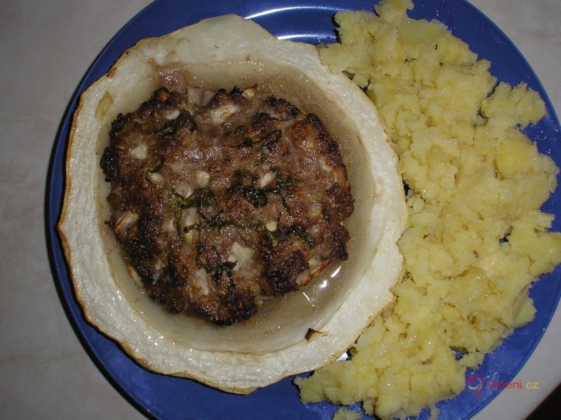 Plněný patizon - fotografie 2