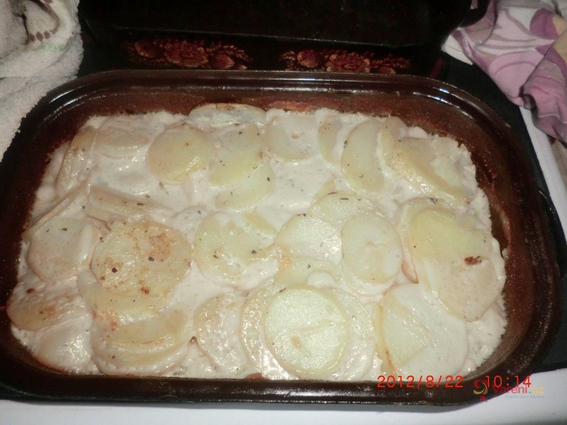 Gratinované brambory - fotografie 2