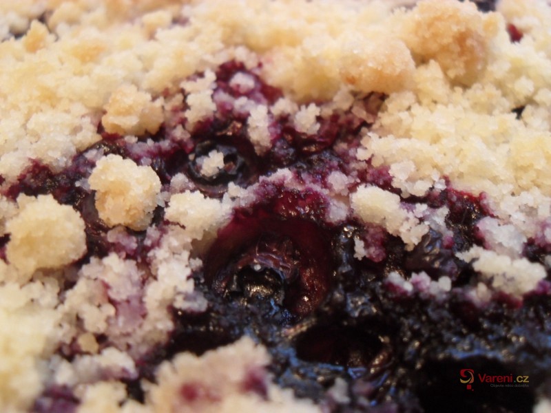 Babiččin borůvkový koláč - fotografie 3
