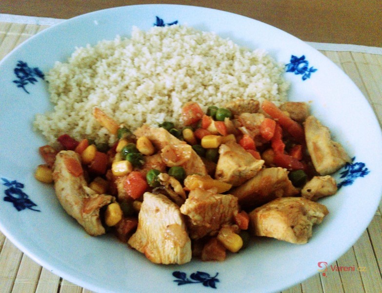 Kuskus s kuřecími prsy - fotografie 3