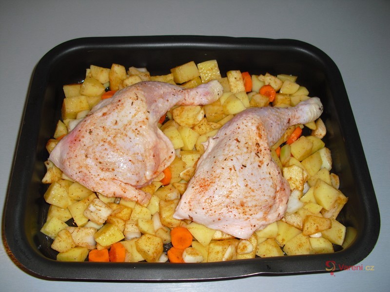 Kuřecí stehna na řecký způsob - fotografie 4