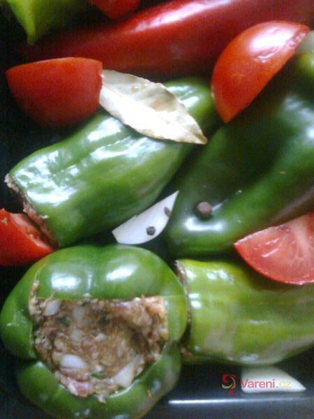 Plněné pečené papriky - fotografie 2