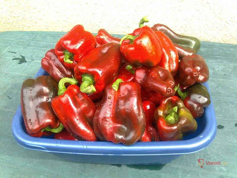Papriky ve sladkokyselém nálevu - fotografie 2