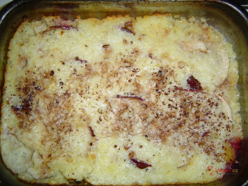 Rýžový nákyp s jablky - fotografie 3