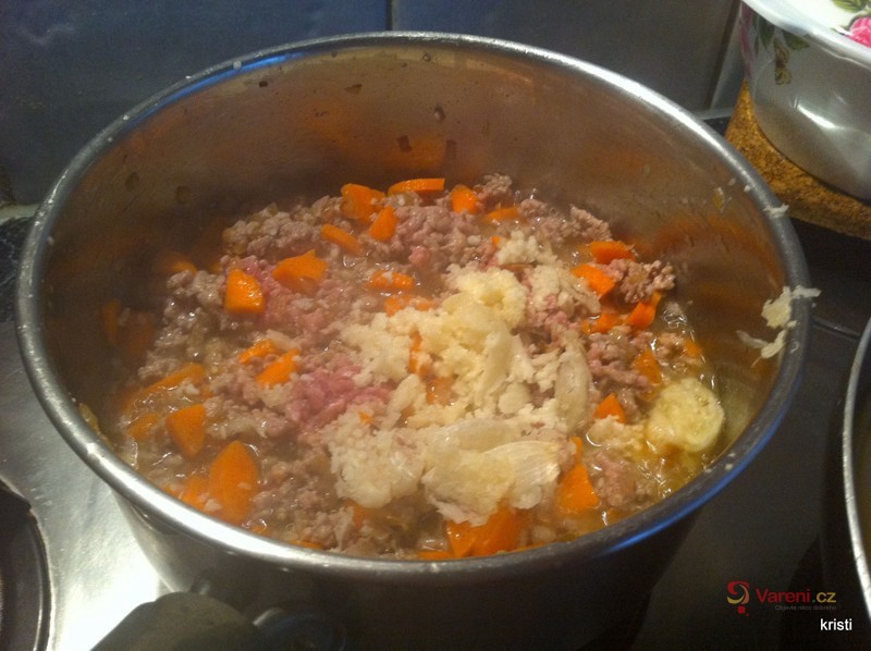 Dušené hovězí maso v zelenině - fotografie 5