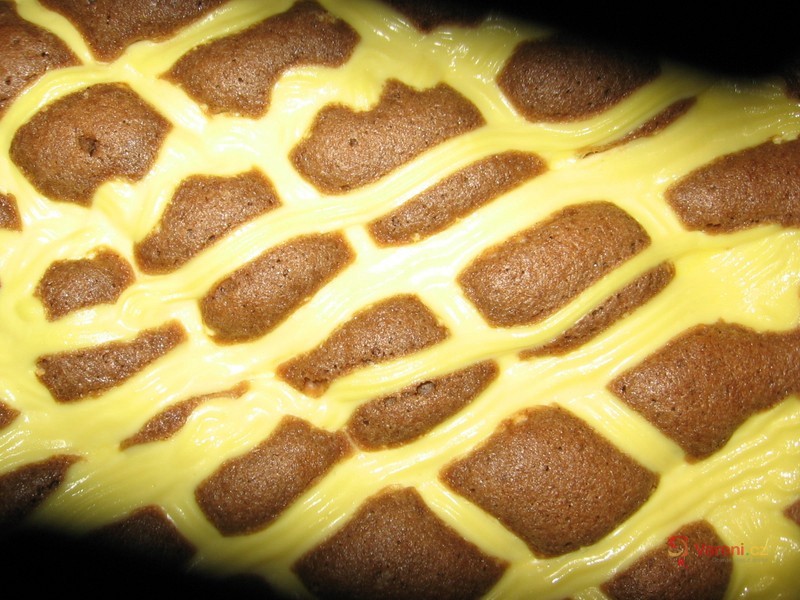 Prošívaná deka - koláč s tvarohem