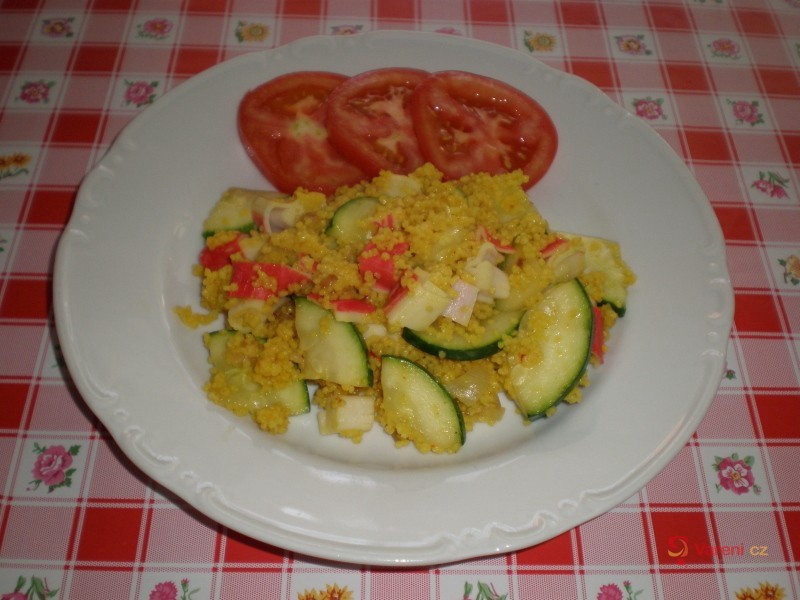 Kuskus s krabími tyčinkami - fotografie 2