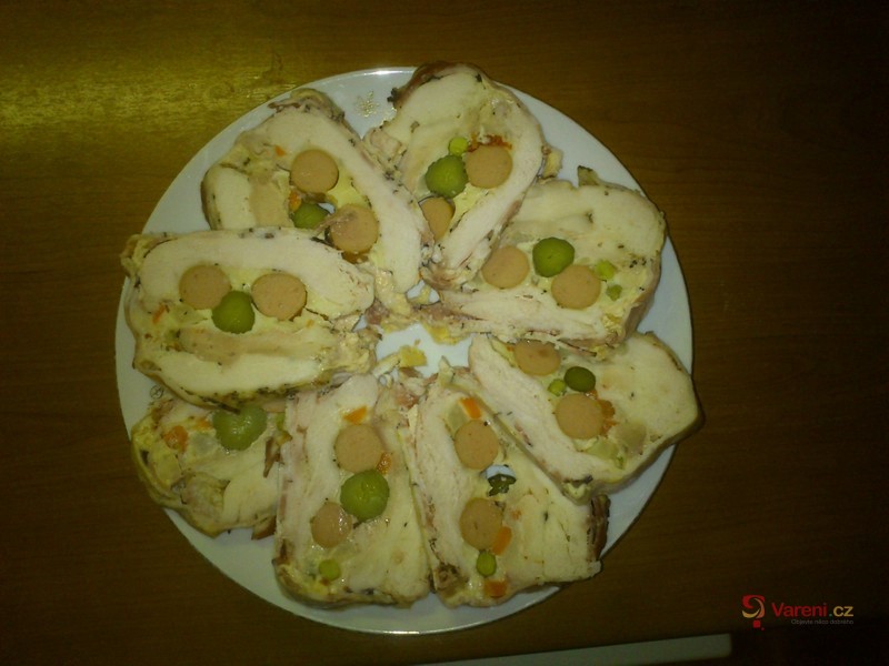 Mňamózní kuřecí roláda - fotografie 5