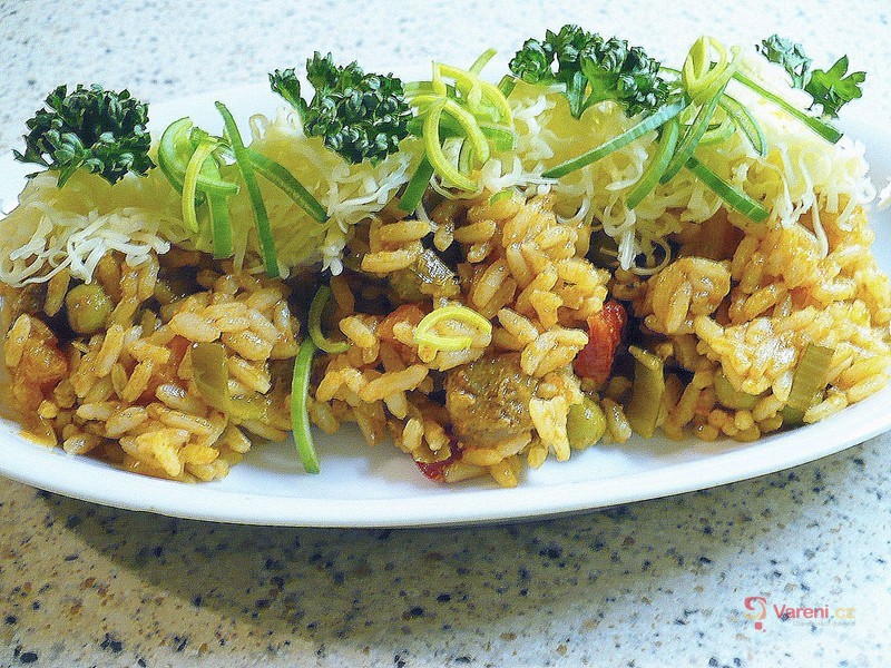 Srbské červené rizoto - fotografie 3