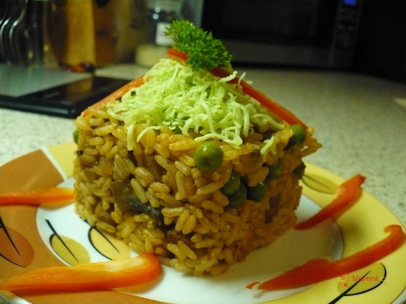 Houbové rizoto se zeleninou - fotografie 2